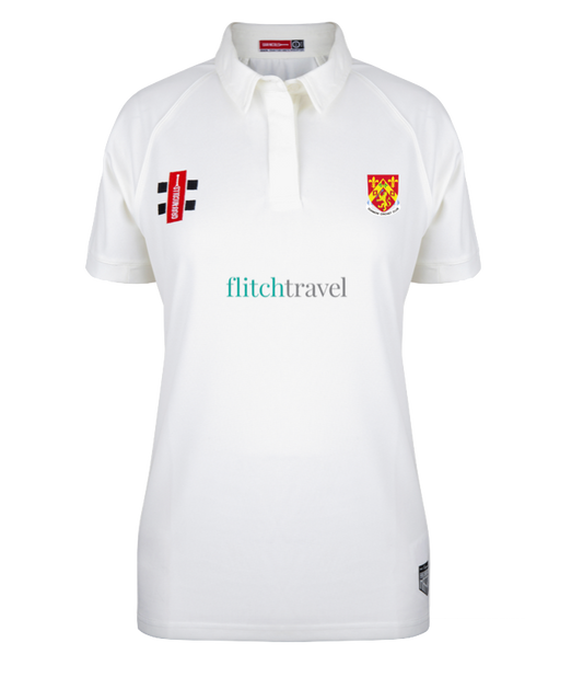 DUNMOW CC LADIES SS MATRIX MATCH SHIRT