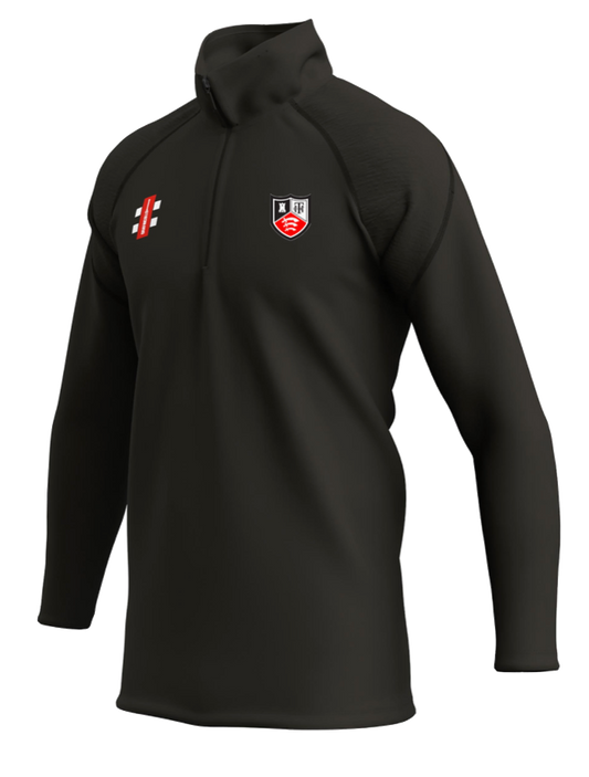 HADLEIGH & THUNDERSLEY CC JUNIOR GTS 1/4 ZIP FLEECE