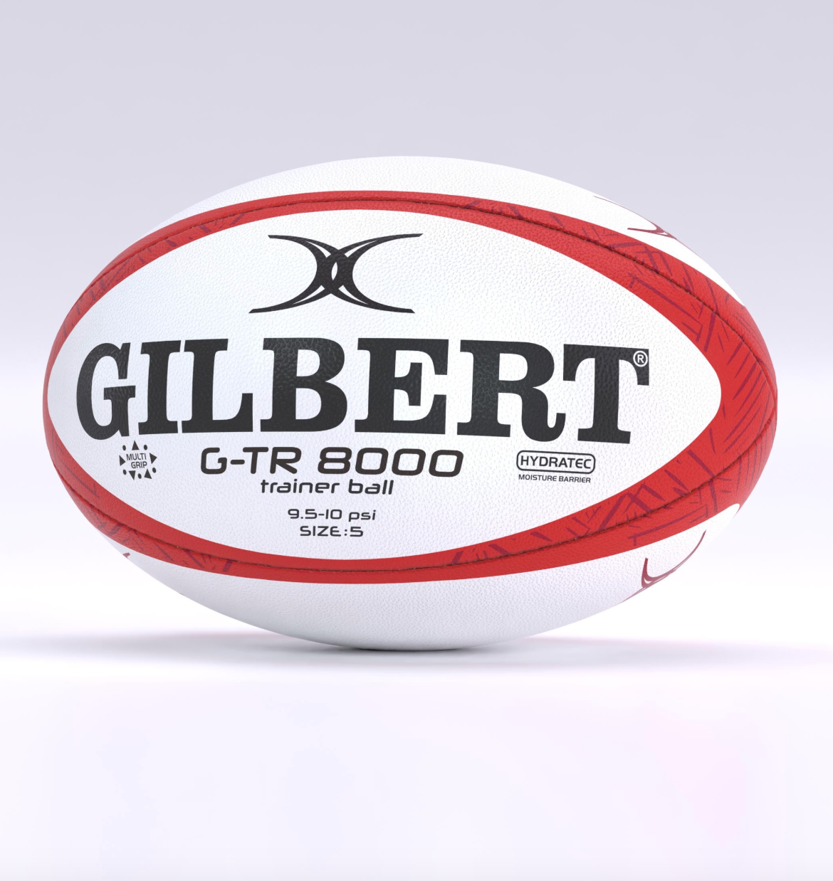 GILBERT G-TR 8000 TRAINING BALL BLACK/NAVY/RED/SKY SIZE 3,4,5