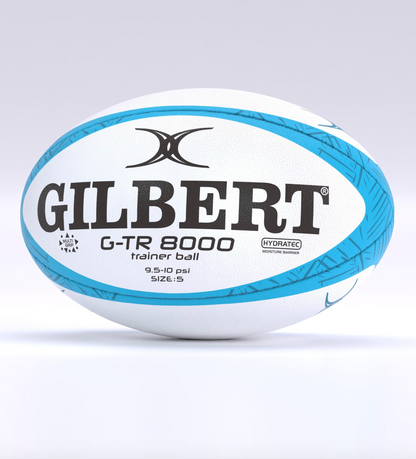 GILBERT G-TR 8000 TRAINING BALL BLACK/NAVY/RED/SKY SIZE 3,4,5