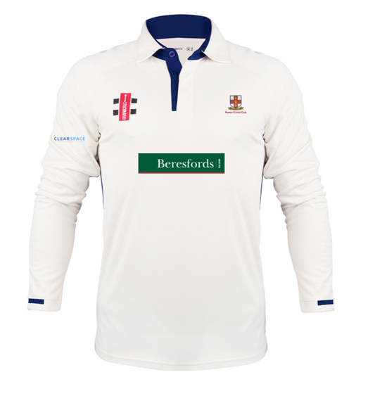HUTTON CC SENIOR V3 LS PRO PERFORMANCE MATCH SHIRT