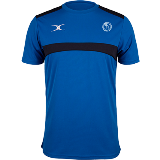 BUCKHURST HILL LACROSSE PHOTON TEE - ROYAL BLUE