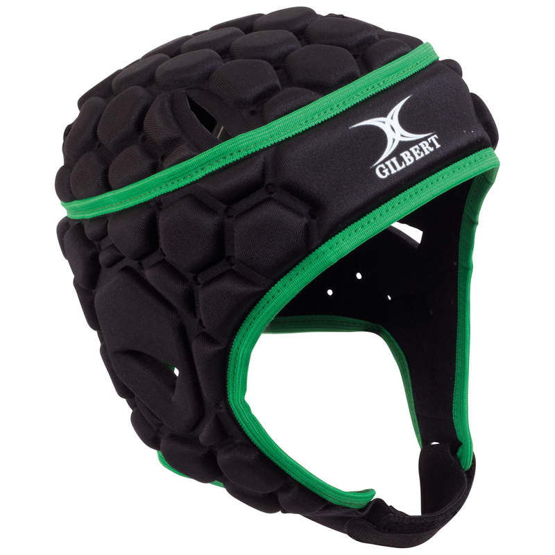 GILBERT SENIOR FALCON 200 HEADGUARD BLACK/GREEN