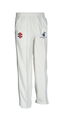 GRAY-NICOLLS BUCKHURST HILL KIDS MATRIX CRICKET TROUSERS NAVY TRIM