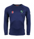 HATFIELD HEATH CC SENIOR MATRIX LS TEE SHIRT NAVY