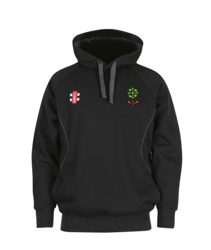 SOUTH WOODFORD CC JUNIOR STORM HOODY BLACK