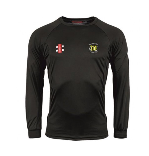 WESTCLIFF-ON-SEA JUNIOR MATRIX LS TEE SHIRT BLACK