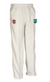 HERONGATE & INGRAVE CC JUNIOR MATRIX CRICKET TROUSERS IVORY TRIM