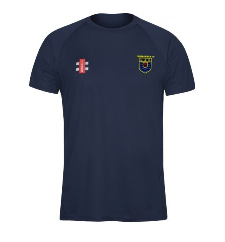 LEIGH-ON-SEA CC JUNIOR MATRIX TEE SHIRT NAVY