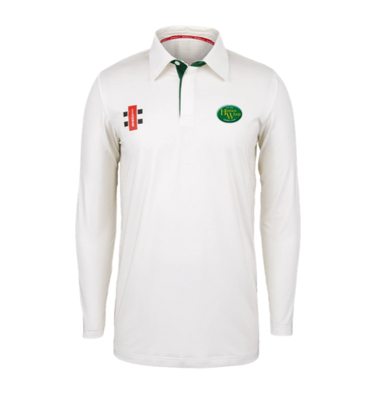 HAROLD WOOD CC SENIOR L/S PRO PERFORMANCE MATCH SHIRT
