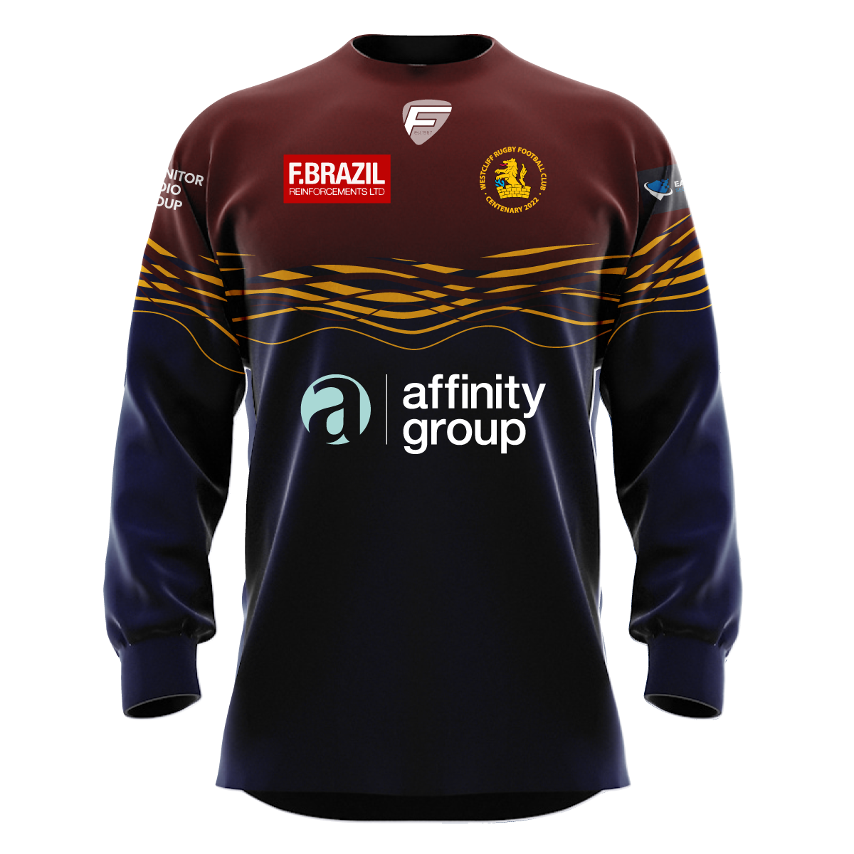 WESTCLIFF RFC CENTENARY JUNIOR CONTACT TOP/ SMOCK 1922-2022 PRE ORDER